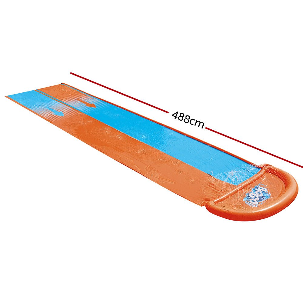 Bestway Water Slide Kids Slip 488cm Dual Slides Inflatable Splash Pad - Kid Topia