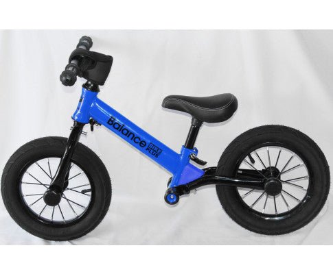 Bike Plus Kids Balance Bike Training Aluminium - Blue with Suspensio - Kid Topia