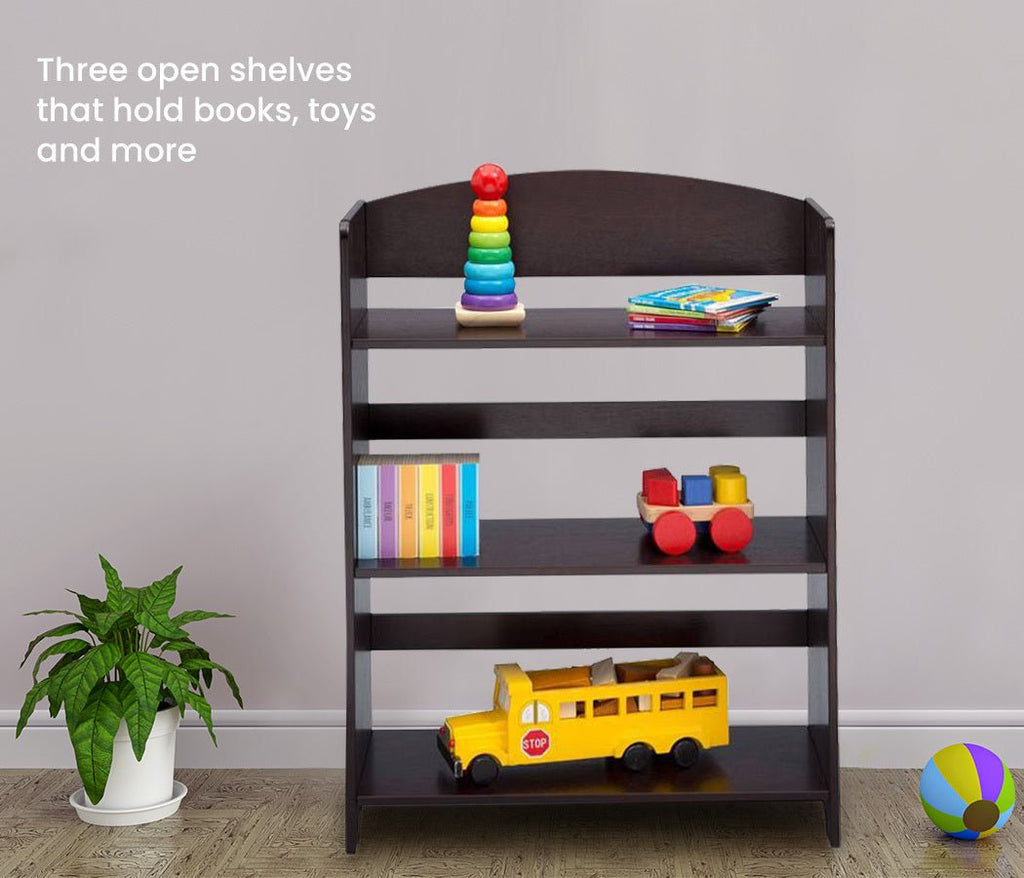 DELTA Kids Furniture Bookshelf Premium Award Winning Wood Childrens Book Shelf - Kid Topia