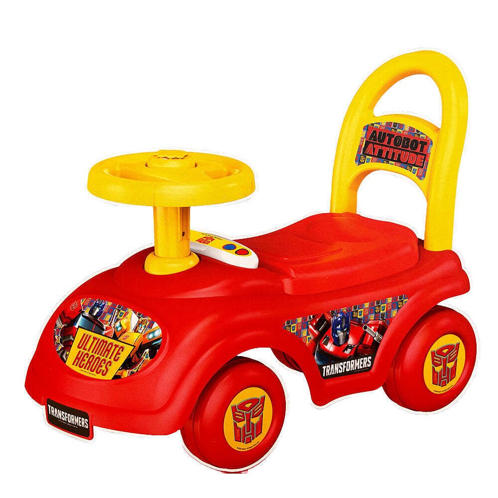 Hasbro Transformers Four Wheel Push Ride-On Car 3+ - Kid Topia