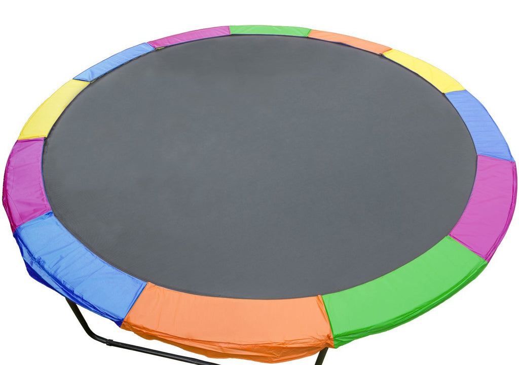Kahuna 10ft Trampoline Replacement Pad Round - Rainbow - Kid Topia