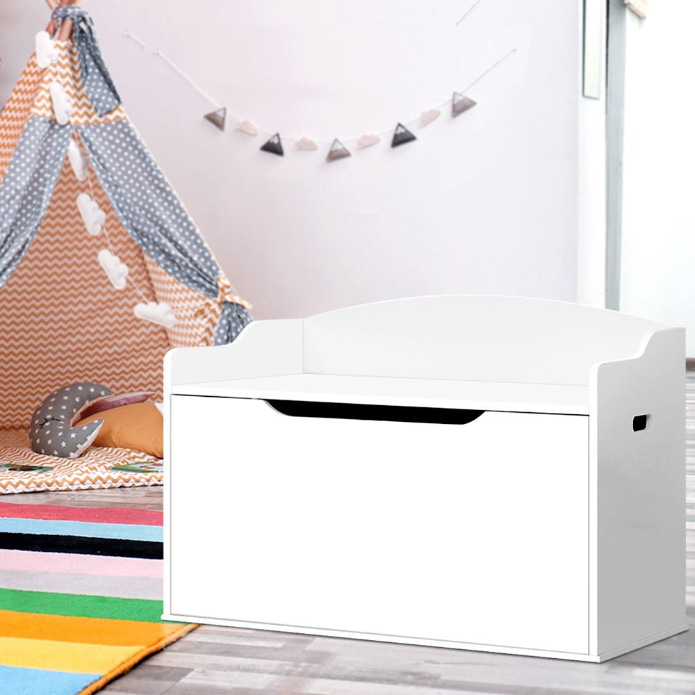 Keezi Kids Toy Box Chest Storage Cabinet Children Clothes Container Organiser - Kid Topia