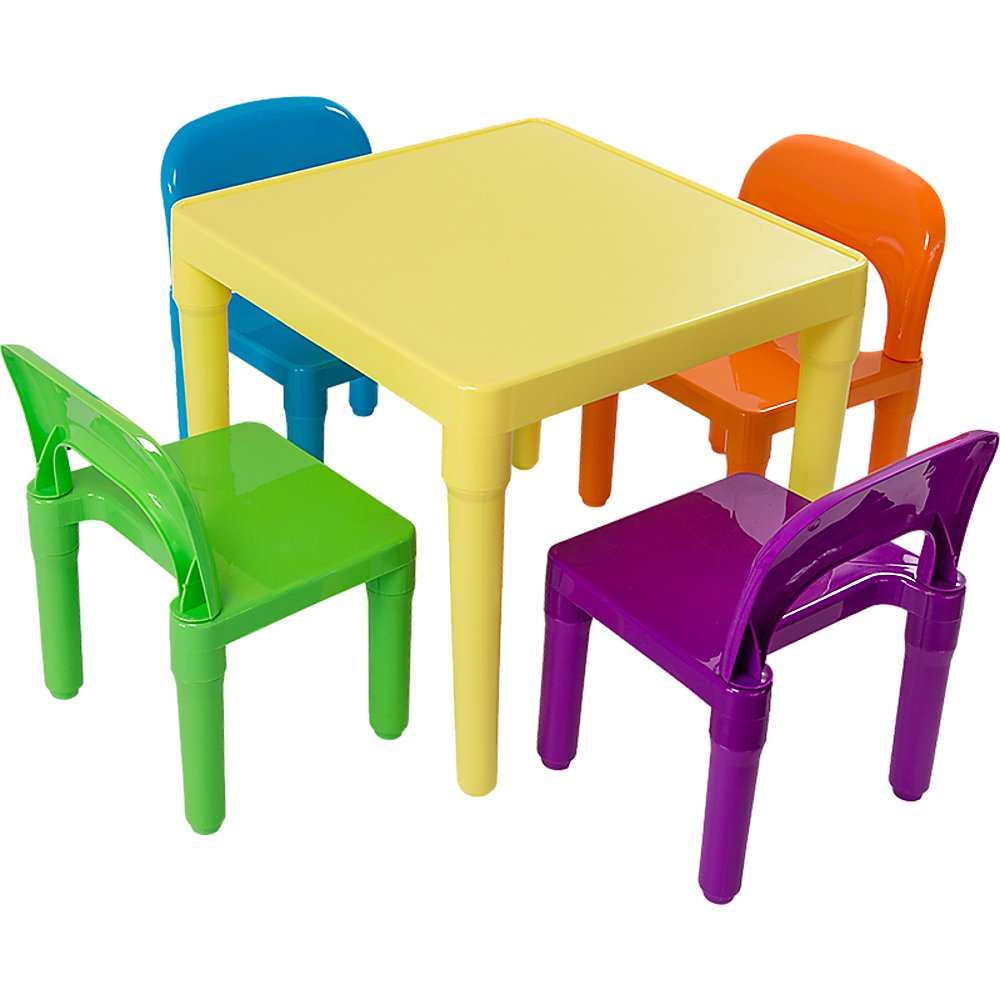 Kids Table and Chairs Play Set Toddler Child Toy Activity Furniture In-Outdoor - Kid Topia