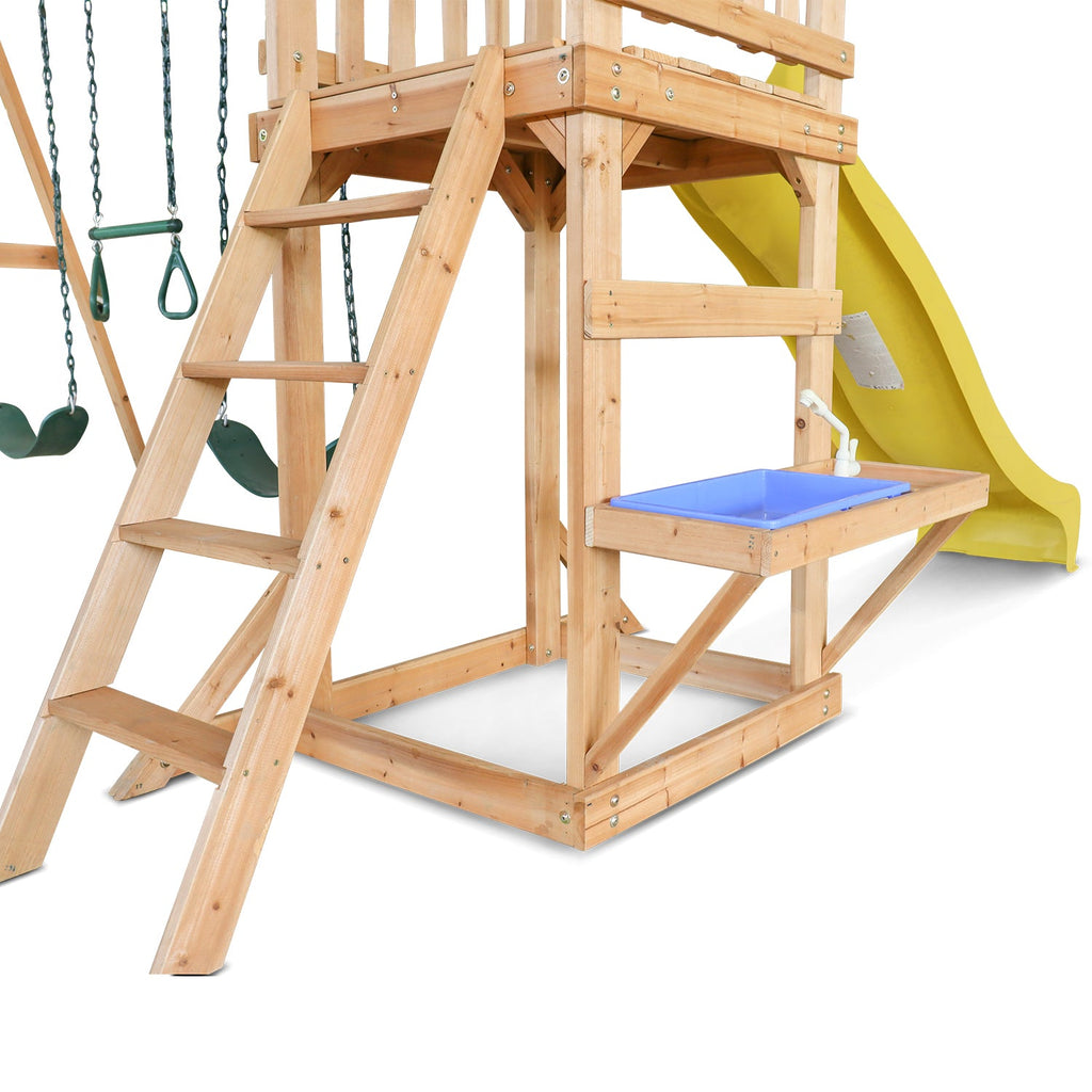 Lifespan Kids Albert Park Play Centre with Yellow Slide - Kid Topia