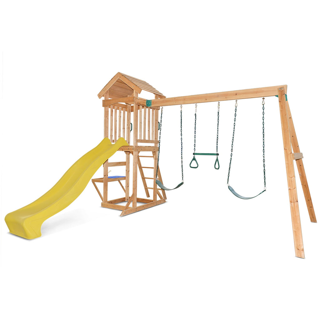 Lifespan Kids Albert Park Play Centre with Yellow Slide - Kid Topia