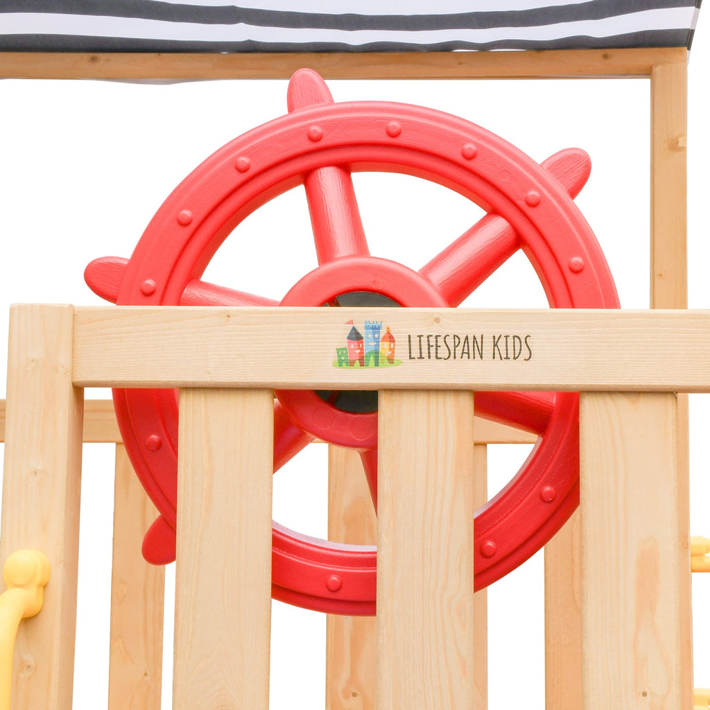 Lifespan Kids Marina Boat Climb & Slide -1.8m Green Slide - Kid Topia