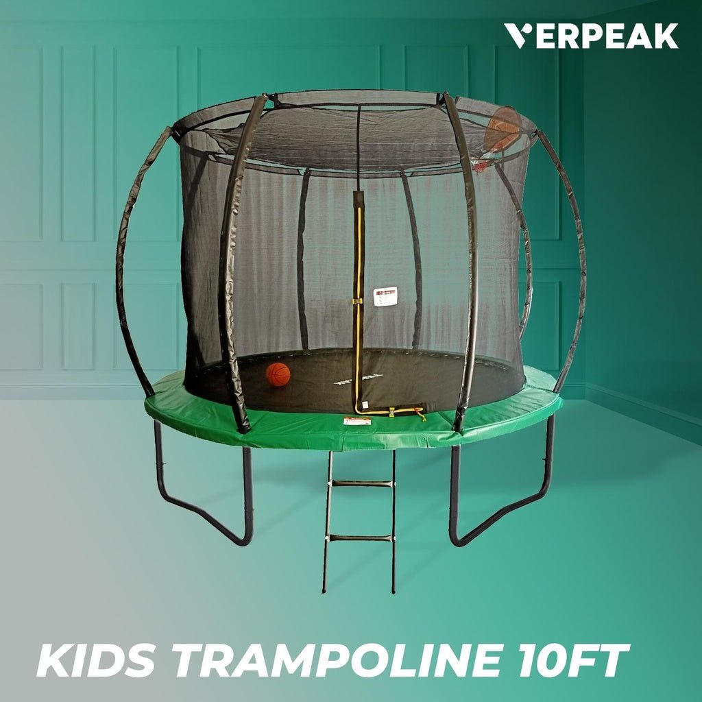 Verpeak Trampoline 10ft VP-BT-142-MI - Kid Topia