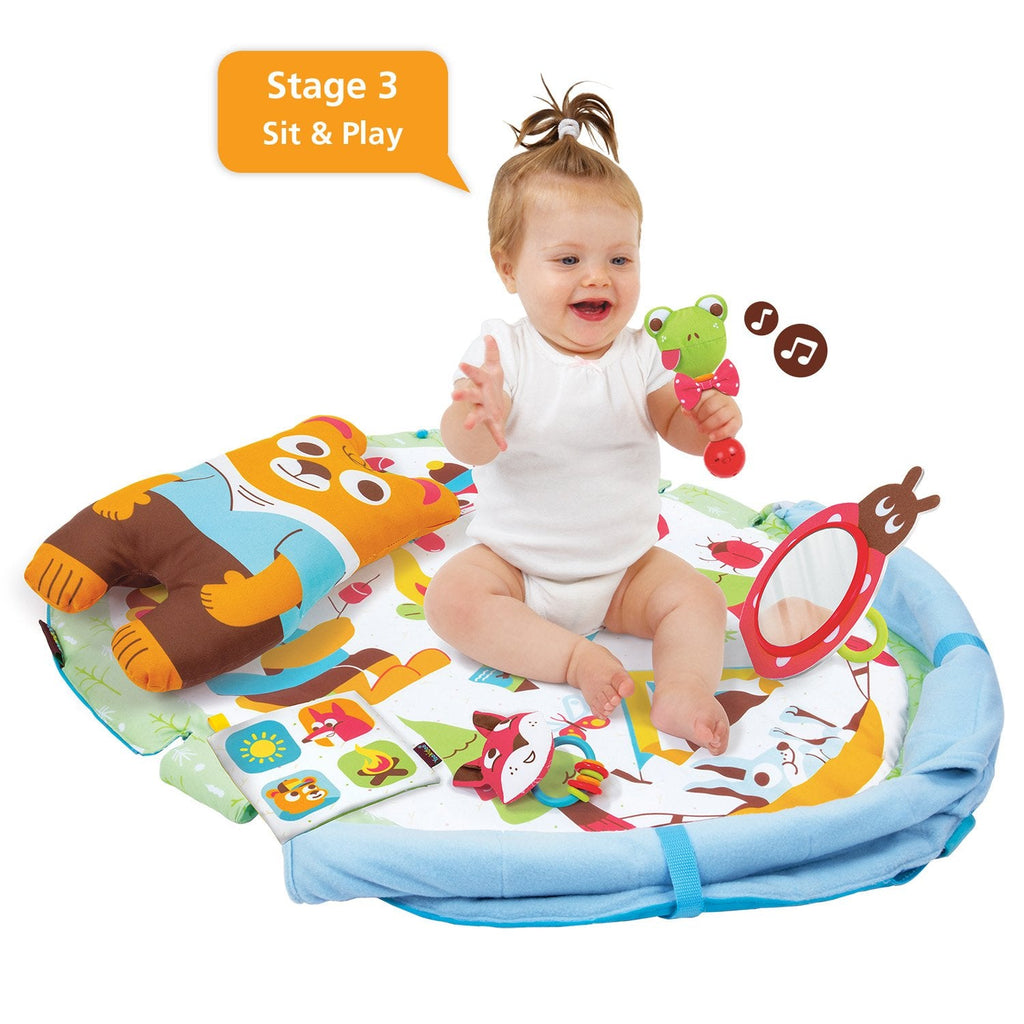 Yookidoo Gymotion Play N Nap Multi-function Infant Gym - Kid Topia
