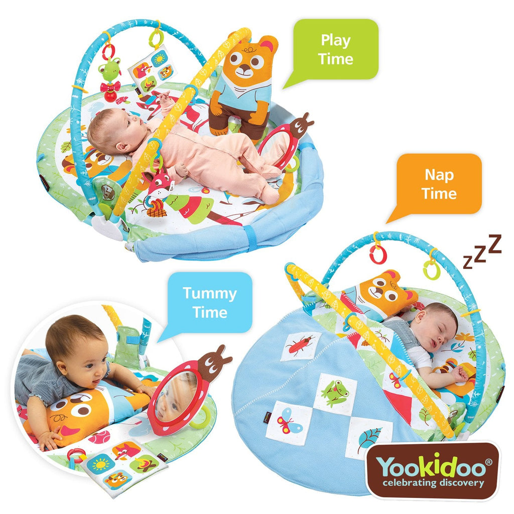 Yookidoo Gymotion Play N Nap Multi-function Infant Gym - Kid Topia
